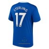 Maglia ufficiale Chelsea Sterling 17 Casa 2022-23 per Uomo